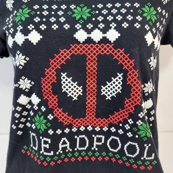 Marvel Deadpool Black T-Shirt - Picture 3 of 5